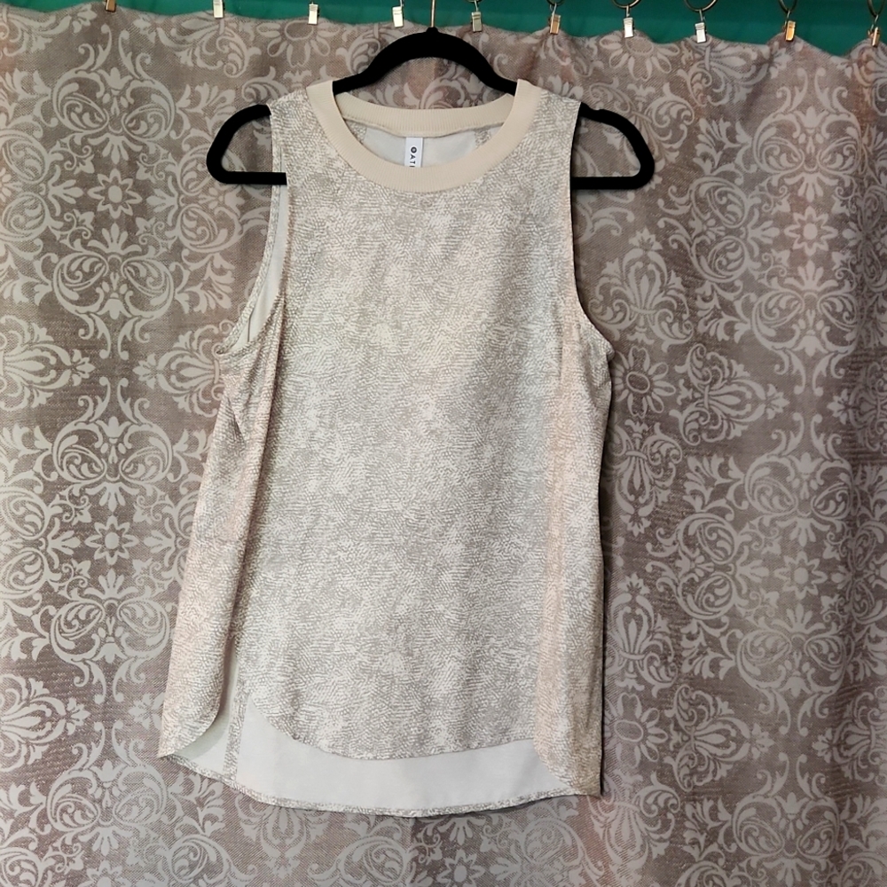 Athleta Neutral Color Tank Top Size Medium